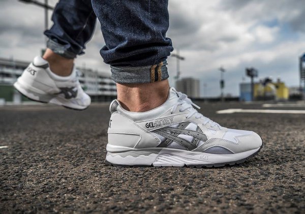 asics gel lyte 5 blanche et grise